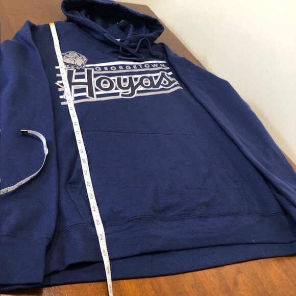 Georgetown Hoyas Unisex Blue Classic Hoodie Size L. - Picture 13 of 16